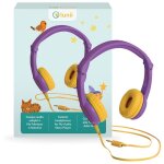 Lunii - casque audio violet - compatible avec ma fabrique � histoires - pour les enfants de 3 � 8 ans ...