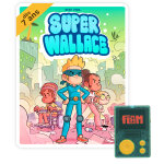 Lunii - coffret super wallace - livre audio interactif d�s 7 ans a ecouter sur flam