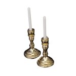 Lustre miniature 1:12 pour maison de poupe, 1 paire de bougies blanches