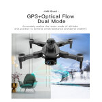 Lyzrc l900 pro se max 5g wifi fpv gps avec cam�ra 4k hd true 1080p drone rc sans balais grand angle 360 ...