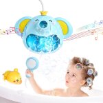 Machine a bulles de bain pour bb - aqsacokiya - jouets de bain lumineux pour enfant 1 2 3 4 5 ans - ...