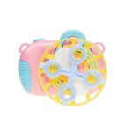 Machine a bulles de musique electrique en forme d'appareil photo, jouet d'ext�rieur pour enfants
