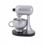 Machine  caf classique argente, accessoires de cuisine pour maison de poupe 1 / 12