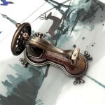 Machine a coudre imitation minite, mini maison de poup�e, ornements pour enfants de plus de 3 ans