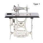 Machine a coudre miniature en bois pour meubles, avec fil, accessoires et ciseaux, vintage, pour maison ... Machine a coudre miniature en bois pour meubles, avec fil, accessoires et ciseaux, vintage, pour maison ...