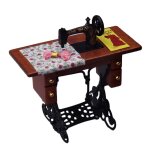 Machine a coudre miniature vintage, echelle 1:12, simulation de meubles, jouet, maison de poupée, accessoires ... Machine a coudre miniature vintage, echelle 1:12, simulation de meubles, jouet, maison de poupée, accessoires ...