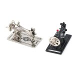 Machine a coudre miniature vintage, meubles, jouets, cadeaux pour 1 / 12 poup�es, d�cor de maison de ...