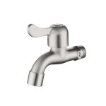 Machine a laver murale en acier inoxydable, robinet de salle de bains, robinet d'eau d'evier avec bec ...