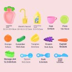 Machine a laver les vaisselles electrique pour enfants jouet de cuisine automatique pour fruits et lgumes ...