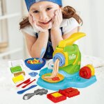 Machine a nouilles en argile pour enfants, kit de jeu de cuisine pour faire semblant de fabriquer des ...