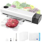 Machine sous vide pour aliments avec réservoir d'eau visible, machine sous vide portative sans fil avec ... Machine sous vide pour aliments avec réservoir d'eau visible, machine sous vide portative sans fil avec ...