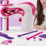 Machine a tordre les cheveux electrique pour filles, appareil de coiffure automatique, outil de coiffure ... Machine a tordre les cheveux electrique pour filles, appareil de coiffure automatique, outil de coiffure ...