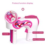 Machine a tricoter electrique pour enfants, bricolage, outils de tresse de cheveux, coupe - cheveux a ...