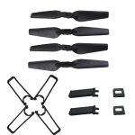 Madkanao hlicoptre 3094 patins lames d'hlices d'atterrissage pour chaque drone quadricopter e58 rc ...