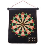 Magideal jeu de fl�chette cible magn�tique double face + 6 fl�chettes 15 pouces