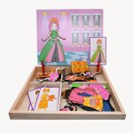 Magnetibook robes de princesses - puzzle magn�tique