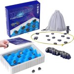 Magnetic chess game, jeu d'checs magntique, avec pierres magntiques, fournitures de fte pour la famille ...