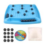 Magnetic chess game with stones, magnetic chess game with rocks, magnet chess game boardtable top ma