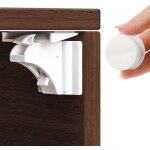 Magnetique securite placard enfant(12 serrures + 3 cls), placard bloque porte bebetiroir armoires verrous ...