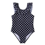 Maillots de bain enfant et fille a pois volants - maillots de bain enfant se749 Maillots de bain enfant et fille a pois volants - maillots de bain enfant se749