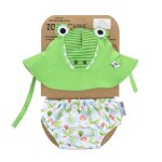 Maillot et chapeau crocodile (6 - 12m)