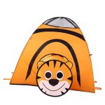 Maison de jeux 2 en 1 pour enfants, thme animal, avec tente et tunnel, pour intrieur et extrieur, ...
