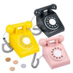 Maison de jeux en bois pour enfants, jouet de tlphone, simulation interactive, tlphone fixe filaire ...