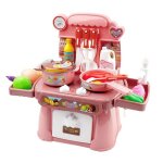 Maison de jeu de cuisine, maison de jeu de cuisine, jouet pour fille, ustensiles de cuisine, ensemble ...