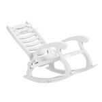 Maison de poupe 1 / 12, chaise a bascule de plage, meubles miniatures, simulation, accessoires de salon ...