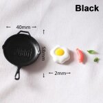 Maison de poup�e 1:12, ensemble de po�les a ¿ufs miniatures, accessoires de cuisine, ustensiles de cuisine ...