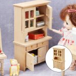 Maison de poup�e 1 / 12, mini meuble d'exposition miniature, biblioth�que, jouets de bricolage pour enfants ...