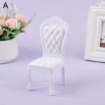 Maison de poup�e 1:6, meubles de cuisine, table a manger, chaise de bureau, ordinateur, meubles miniatures, ...