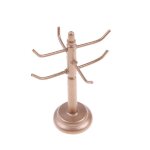 Maison de poup�e 1 pi�ce, tasses a vin en bois, support de salle a manger miniature, bar, d�coration ...