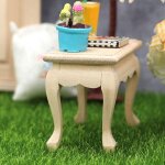 Maison de poup�e en bois echelle 1:12, ornements de meubles, maison de poup�e, jouets pour b�b�, mod�le ...