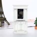 Maison de poup�e en bois, miniature, armoire de cuisine, echelle 1:12, d�coration