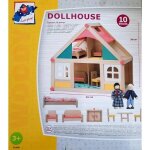 Maison de poupée en bois - woody - avec accessoires - pour enfants à partir de 3 ans - couleurs gaies ... Maison de poupée en bois - woody - avec accessoires - pour enfants à partir de 3 ans - couleurs gaies ...
