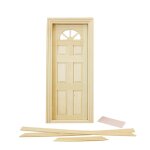 Maison de poup�es, bricolage miniature 6 panneaux, porte en bois, accessoire de meubles, jouet pour faire ...