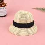 Maison de poupe, chapeau de paille tiss a la main pour poupe 1 / 6, accessoires de dcoration, cadeau ...