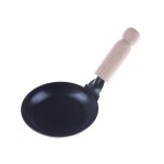 Maison de poup�e miniature 1:12, meubles a frire noirs, jouets, outil de cuisine, cadeau d'anniversaire ...