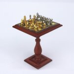 Maison de poup�e miniature 1 / 6 1 / 12, ensemble de table a echecs magn�tique, jouet de d�coration pour ...