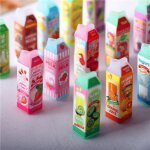 Maison de poupe miniature en abs, pour faire semblant de jouer a la nourriture, accessoires de cuisine, ...