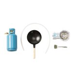 Maison de poup�e miniature en alliage, cuisini�re a gaz, r�servoir d'ustensiles, jouet pour enfants, ...