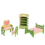 Maison de poupée miniature en bois, meubles de chambre, ensemble de jouets, cadeau de noël pour enfants ... Maison de poupée miniature en bois, meubles de chambre, ensemble de jouets, cadeau de noël pour enfants ...