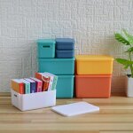 Maison de poupe miniature, bote de rangement a echelle 1 / 6 ou 1 / 12, mini conteneur pour barbie, ...