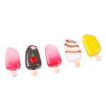 Maison de poup�e miniature, cr�me glac�e, fraise, mangue, g�teau de neige, cuisine, nourriture popsicle, ...