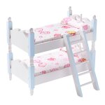 Maison de poupes miniature, echelle 1:12, mini chambre vintage, accessoires de lit de chambre a coucher ...