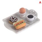 Maison de poupe miniature pour faire semblant de jouer a la cuisine, accessoires pour jouets, barbie, ...