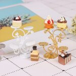 Maison de poupée miniature, fournitures d'épicerie, support de fruits, présentoir de délicieux gâteaux, ... Maison de poupée miniature, fournitures d'épicerie, support de fruits, présentoir de délicieux gâteaux, ...