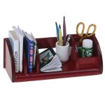Maison de poup�e miniature, meubles en bois, livre d'objets scolaires, biblioth�que en bois, echelle ...