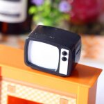 Maison de poup�e miniature, simulation ecran plat tv, mod�le de meuble, jouets pour enfants, cadeau d'annivers ...